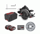 Sierra circular 185mm Brushless 20V 2bat 4Ah